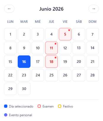 Calendario completo