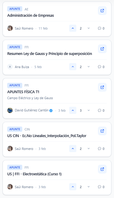 Apuntes compartidos
